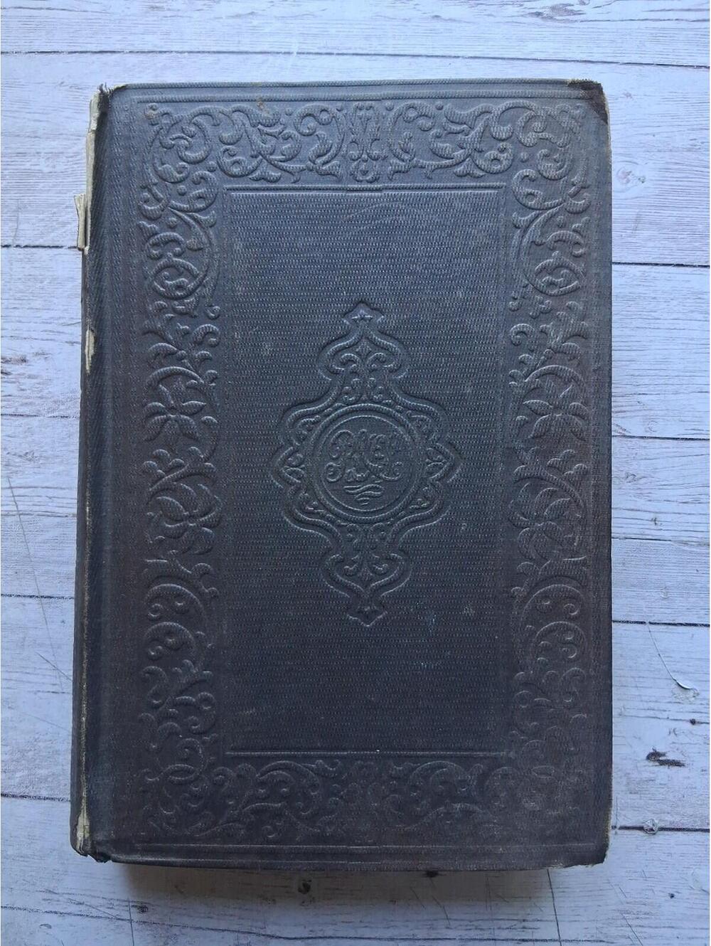1850 India & the Hindoos by F. De Wilton Ward w Fold Out Map Association Copy